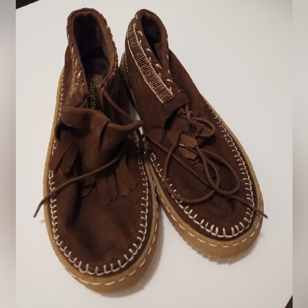 Laidbacklondon moccasins, size 40 (8.5)